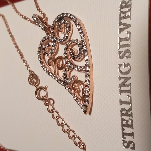 sterling silver Jewelry - 925 sterling silver in rose gold with